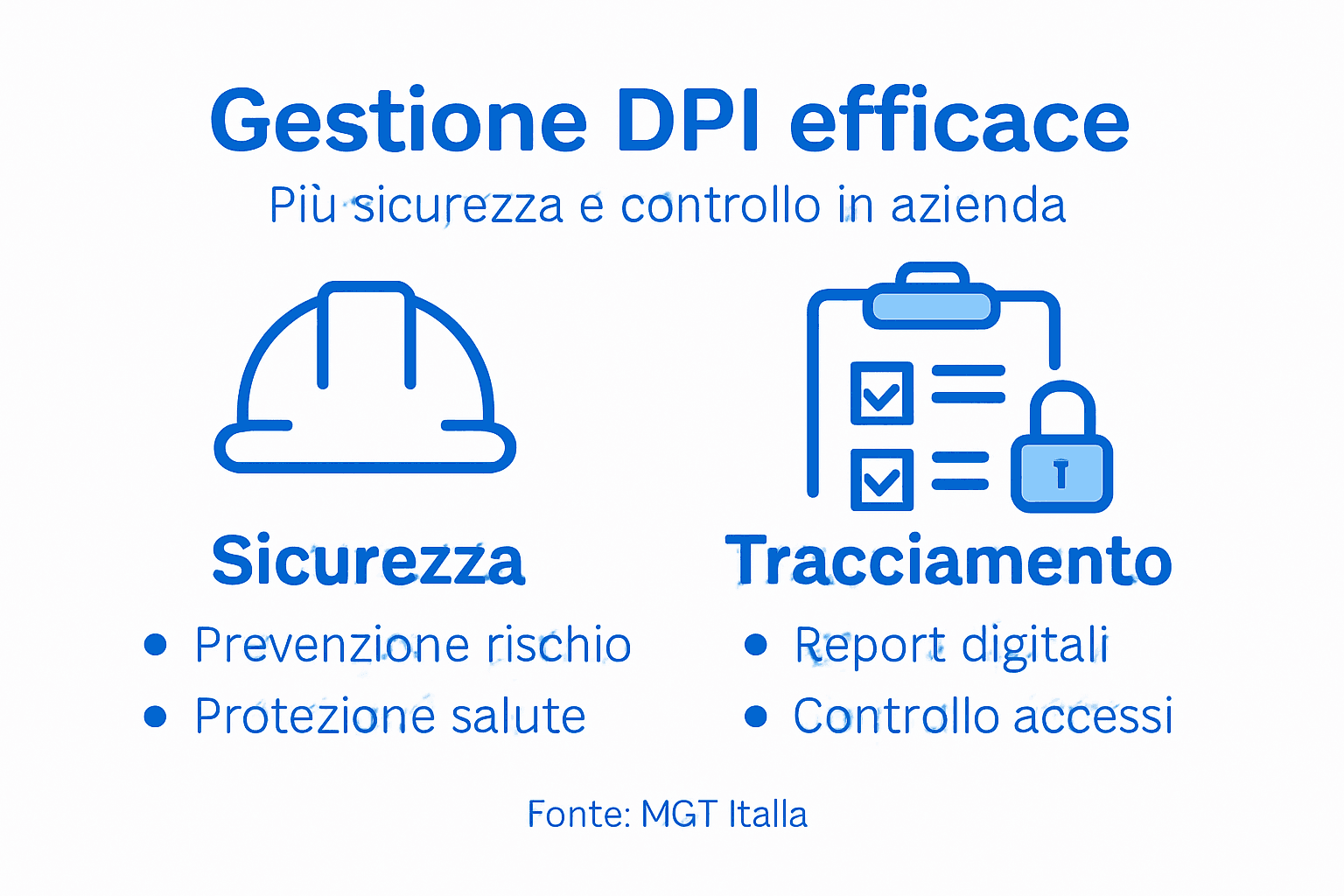 Infografica: tutti i benefici di una gestione efficace dei DPI in azienda