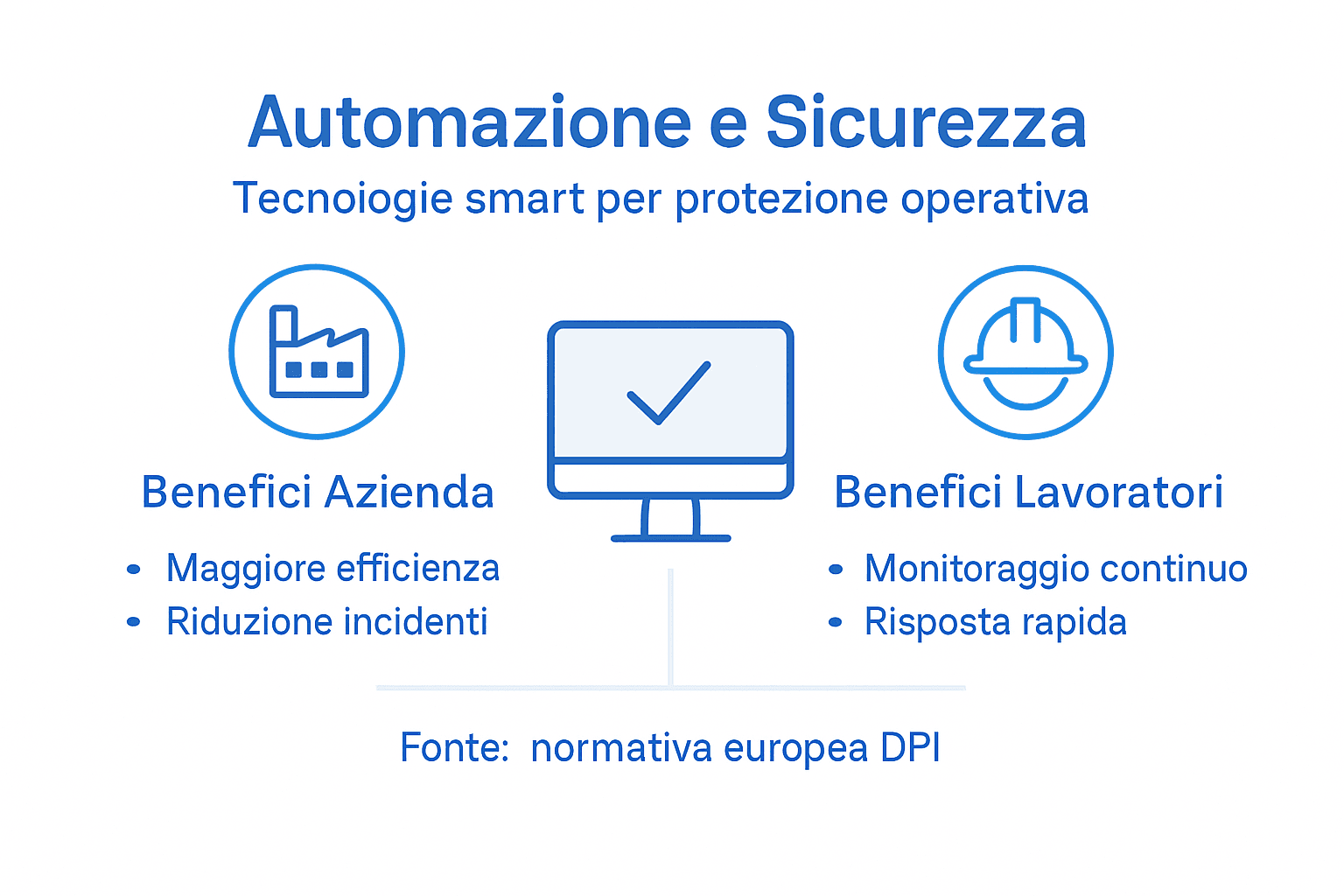 Infografica: come l’automazione migliora la sicurezza sul lavoro e protegge i lavoratori