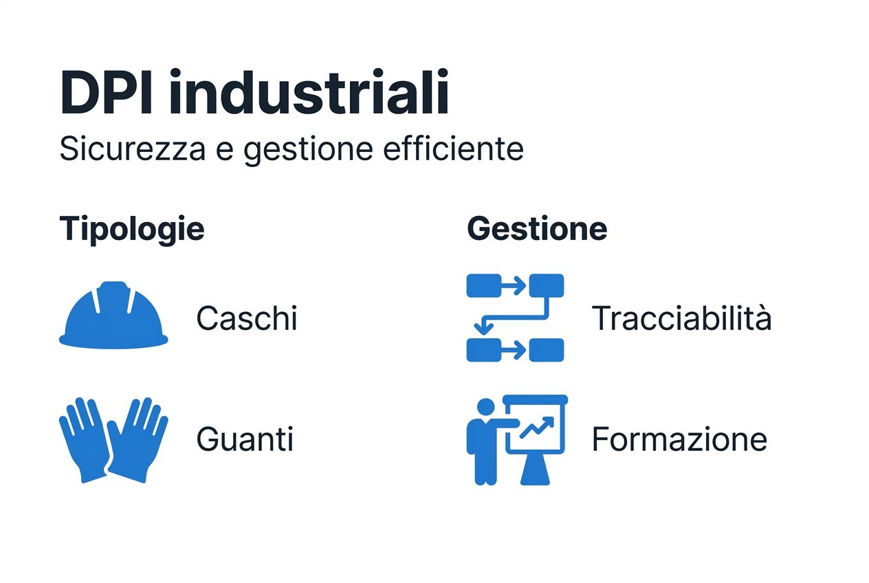 Infografica pratica per una gestione ottimale dei dispositivi di protezione individuale