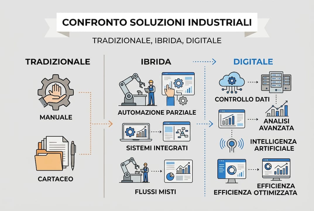 Infografica: il confronto tra le soluzioni industriali di ultima generazione