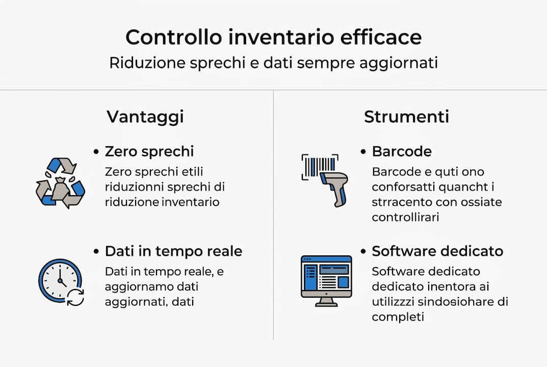 Infografica: come gestire al meglio l’inventario – vantaggi, soluzioni e strumenti utili