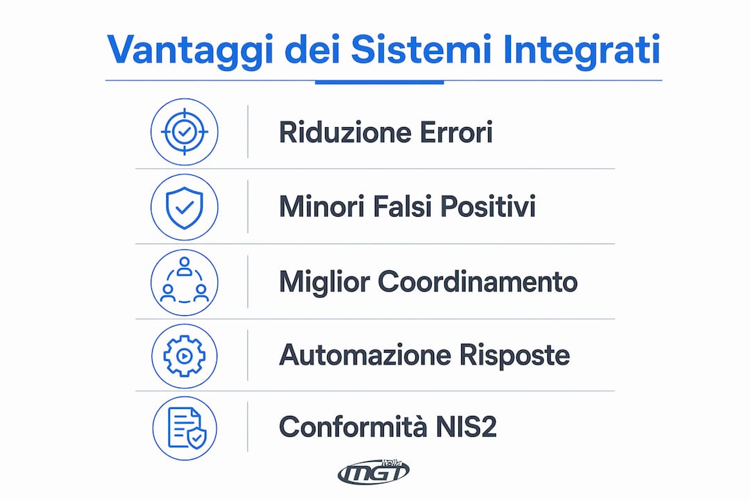 Infografica: perché scegliere sistemi di sicurezza integrati