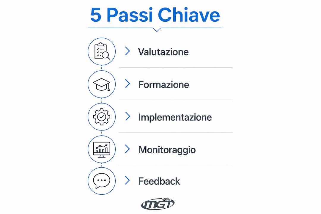 Infografica: 5 step fondamentali per diventare più responsabili