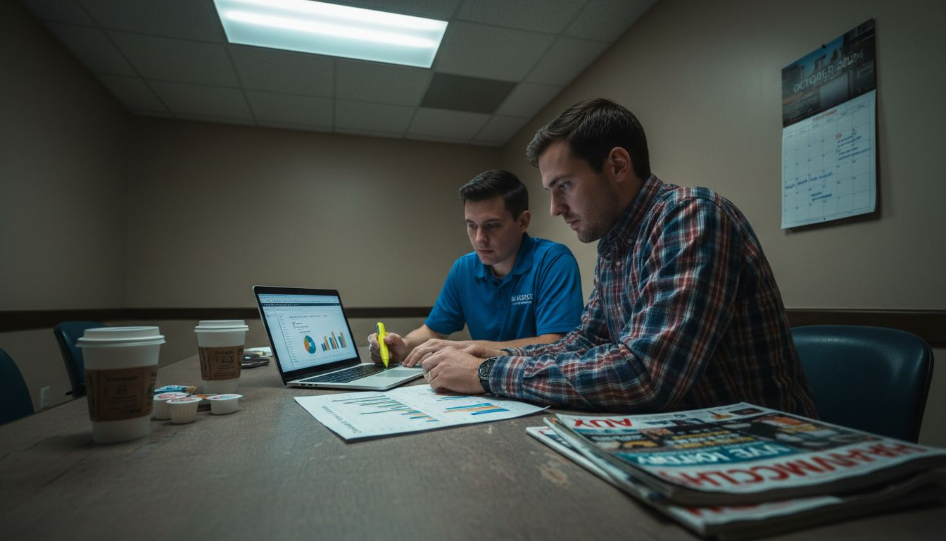 HVAC marketing team discusses campaign strategies