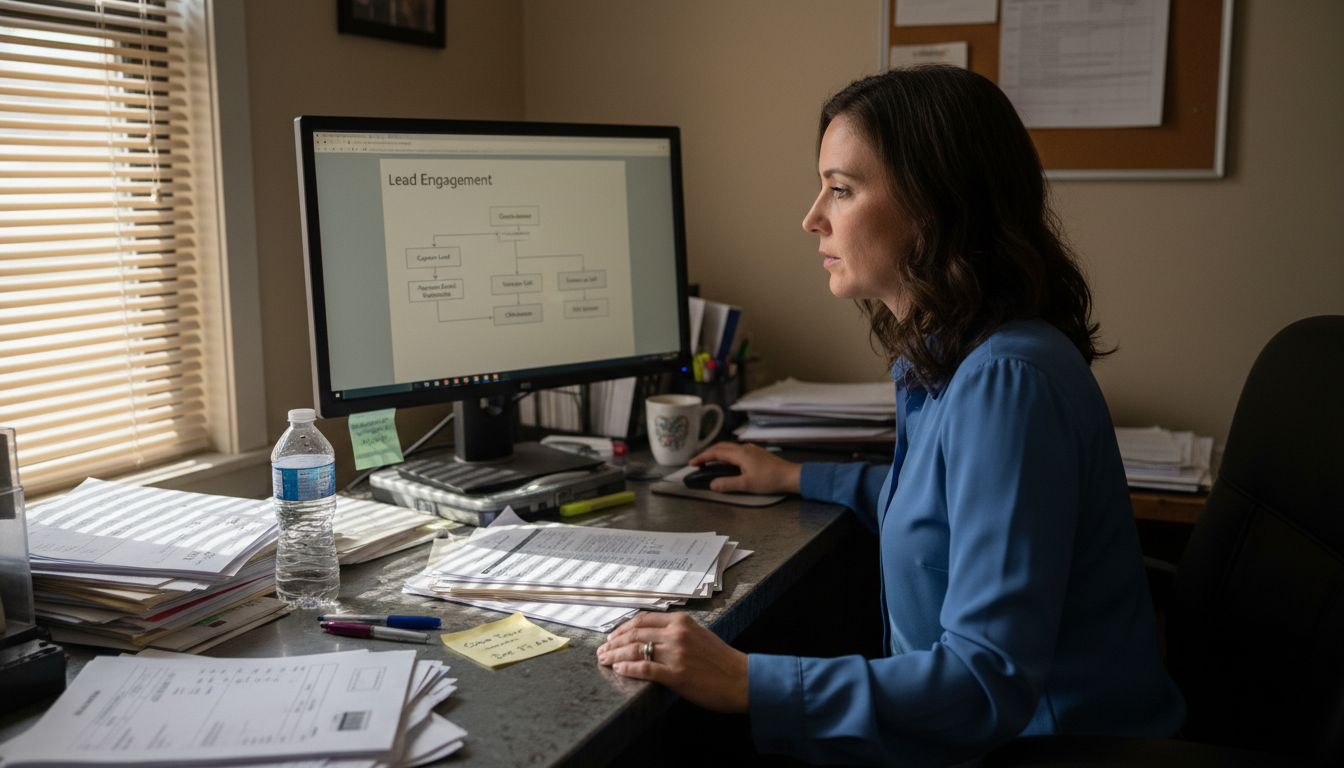 Office manager automates lead engagement workflow