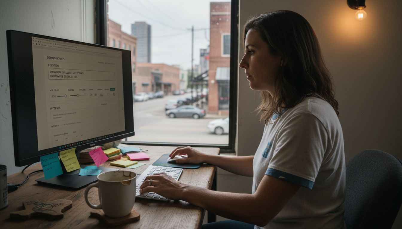 Adjusting Facebook ad targeting for Texas