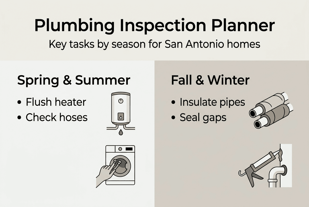 Complete Plumbing Inspection Checklist for San Antonio