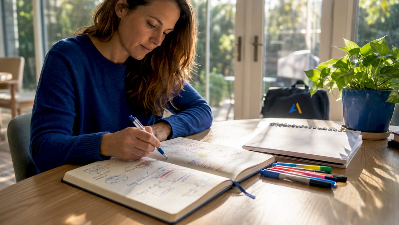 Home service owner planning re-engagement