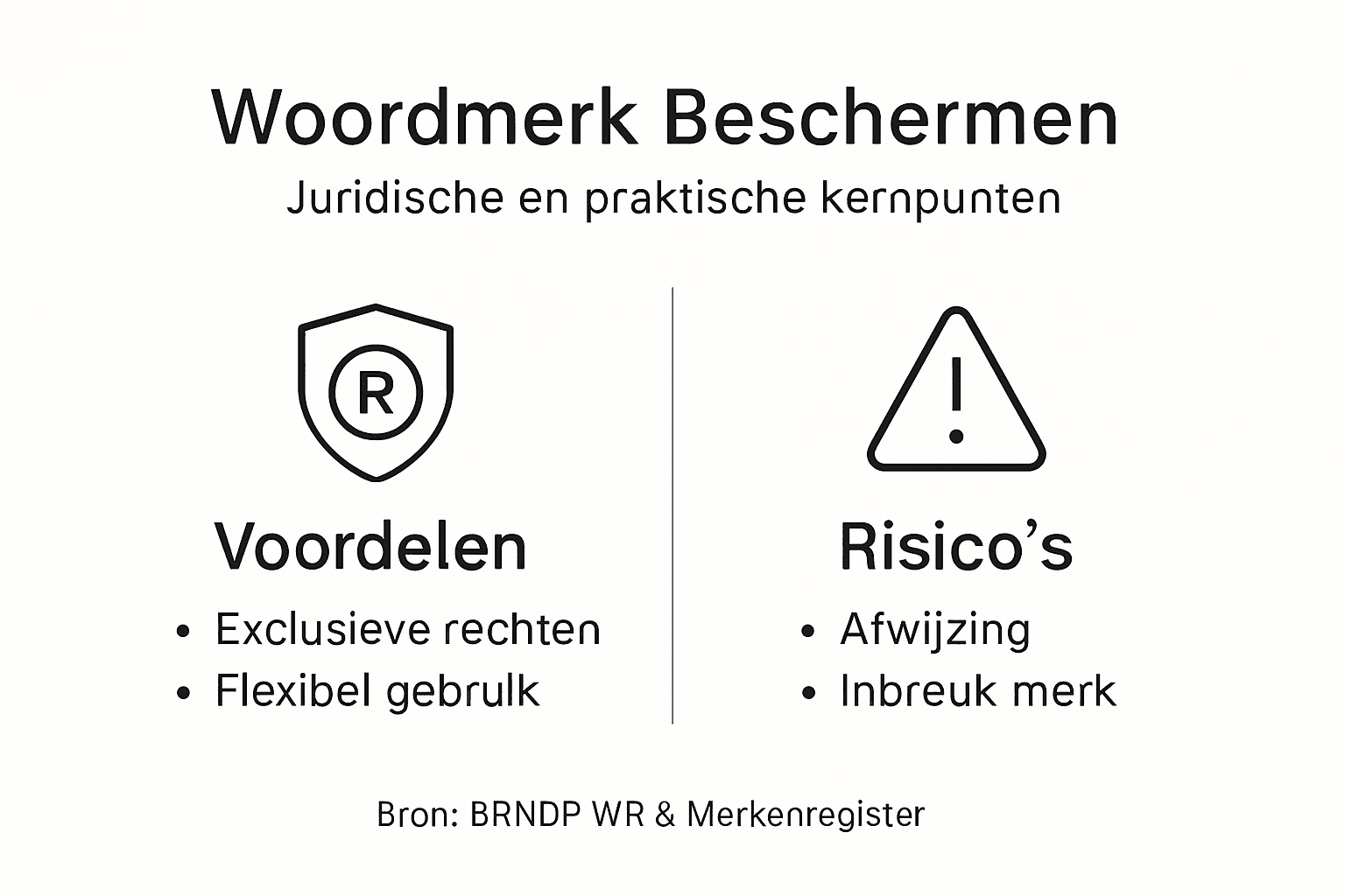 Infographic: zo bescherm je jouw merknaam