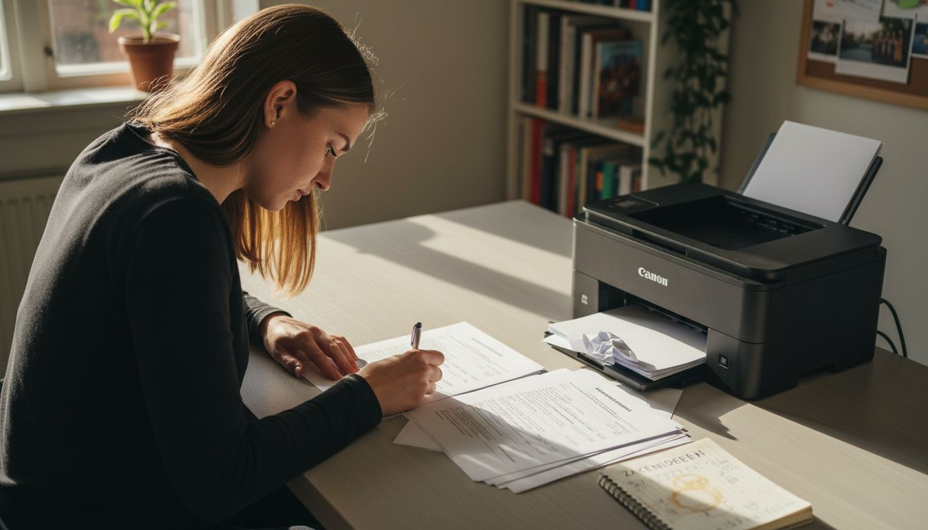 Zelfstandig ondernemer legt merk vast vanuit eigen huiskamer