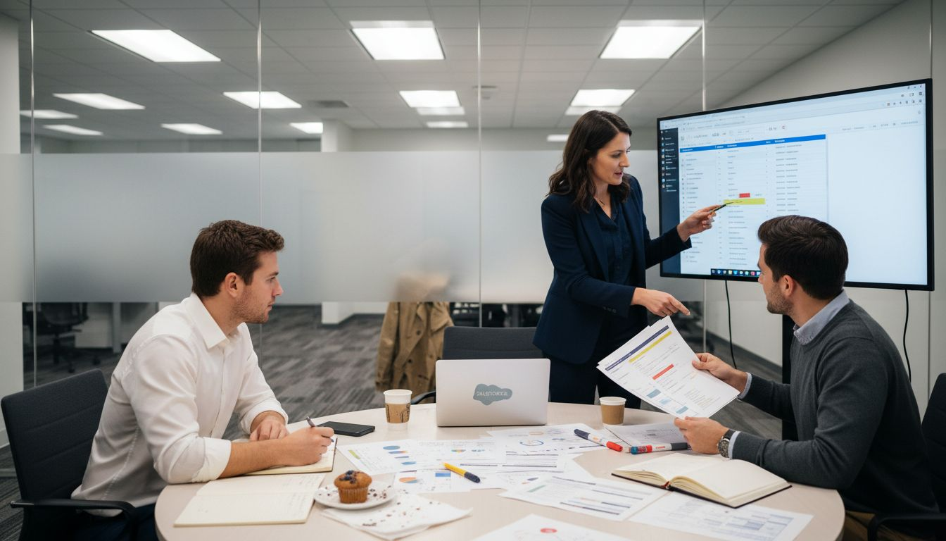 Team collaborates on B2B data enrichment