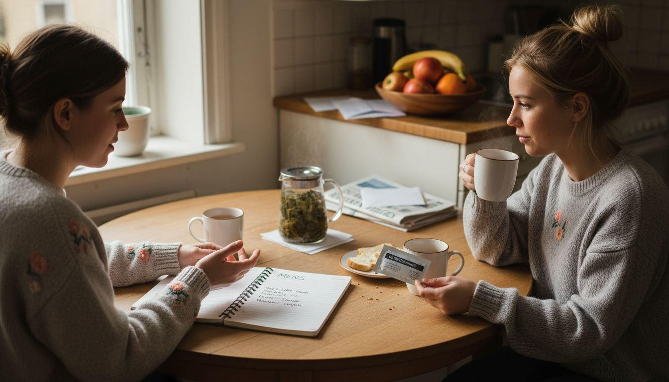 Kvinnor pratar om olika sorters mensvärk