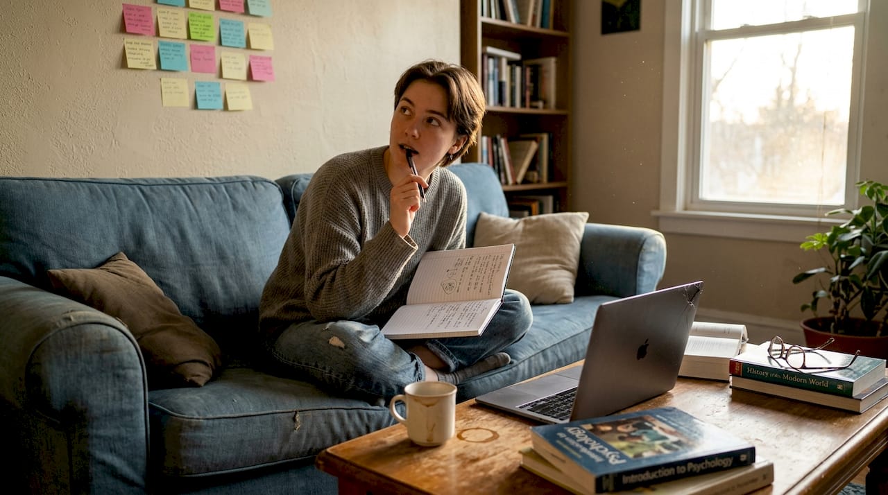 Person journals for cognitive behavioral therapy homework