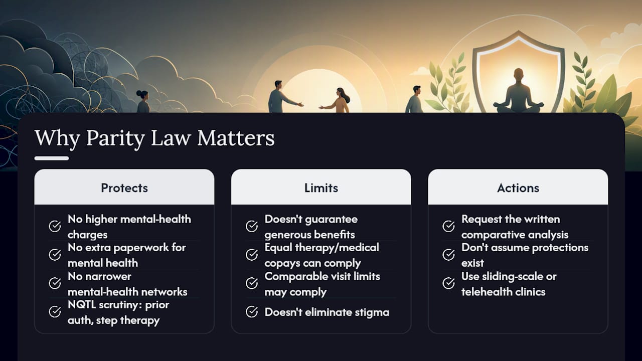 Why parity law matters more than most people realize — overview diagram