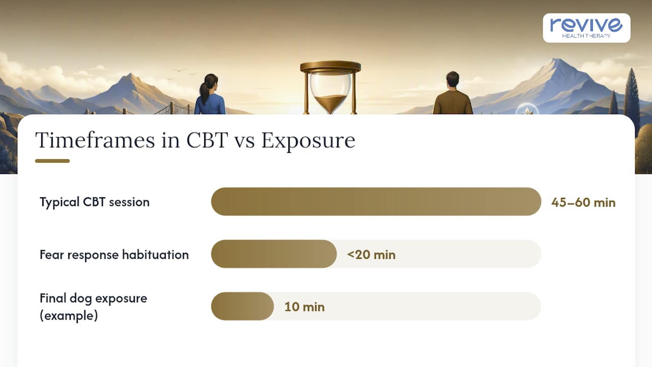 Exposure Therapy vs. CBT: What Each Approach Actually Involves — overview diagram