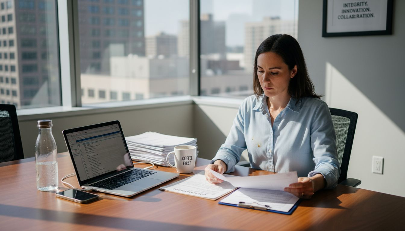 HR manager planning recruitment strategy