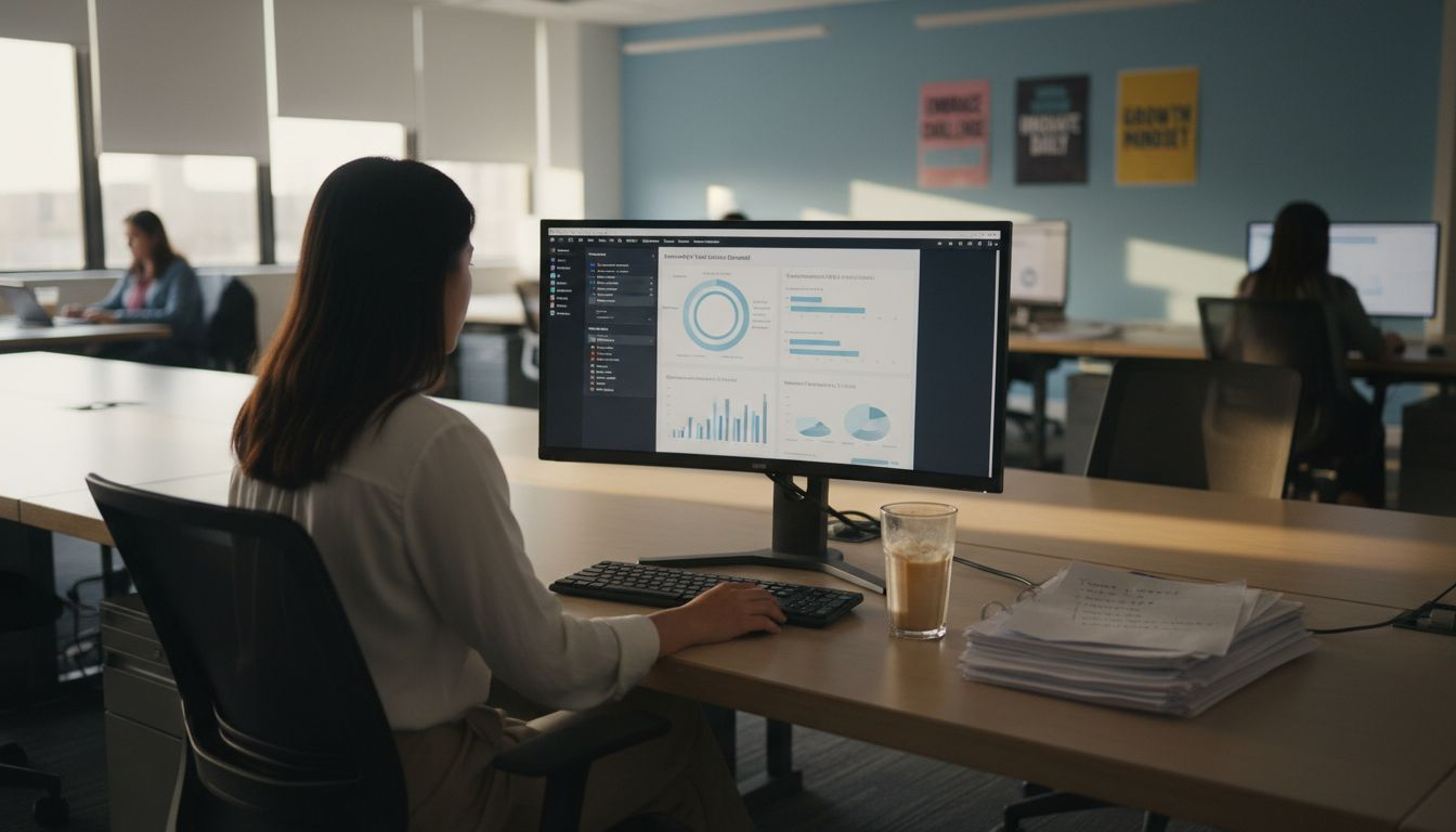 Reviewing AI job fit assessment dashboard