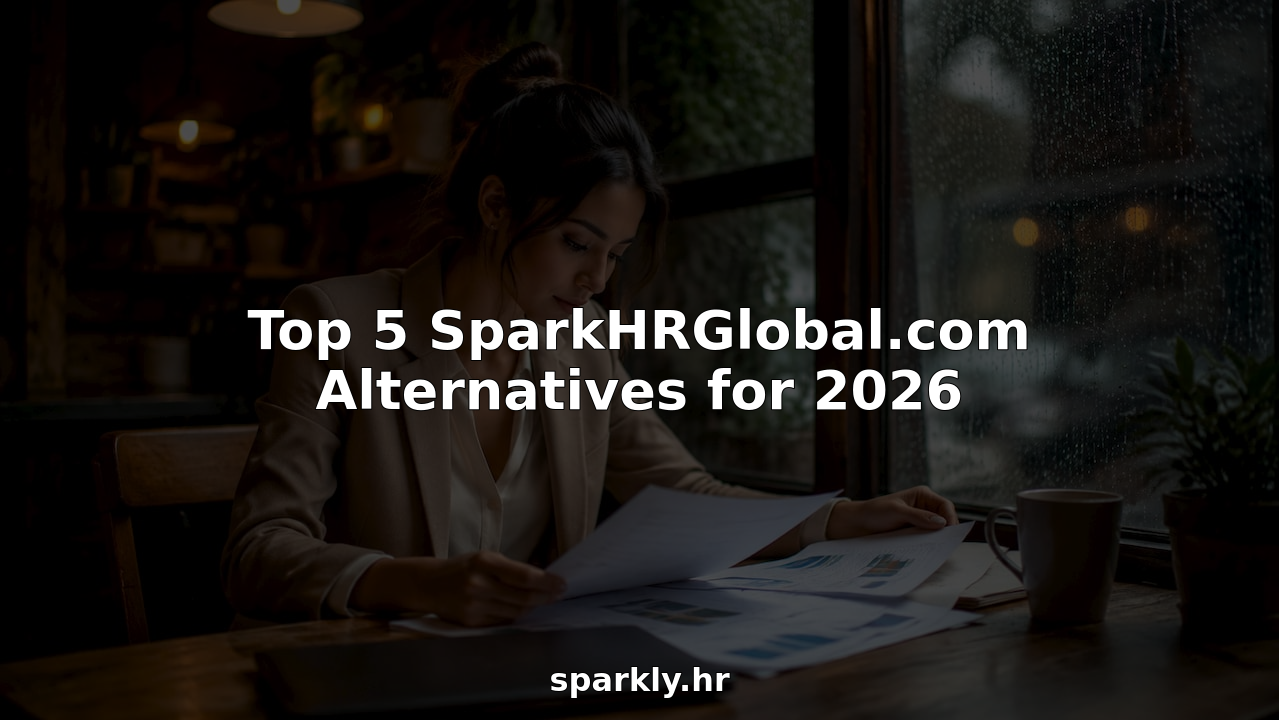 HR manager reviewing HR software comparisons
