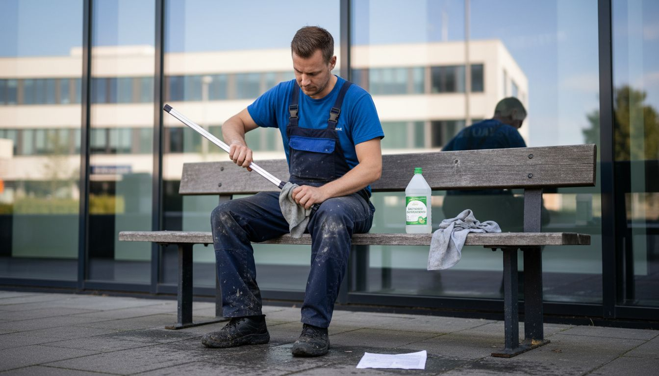 Vi bruger skånsomme og miljøvenlige produkter, når vi pudser dine vinduer.