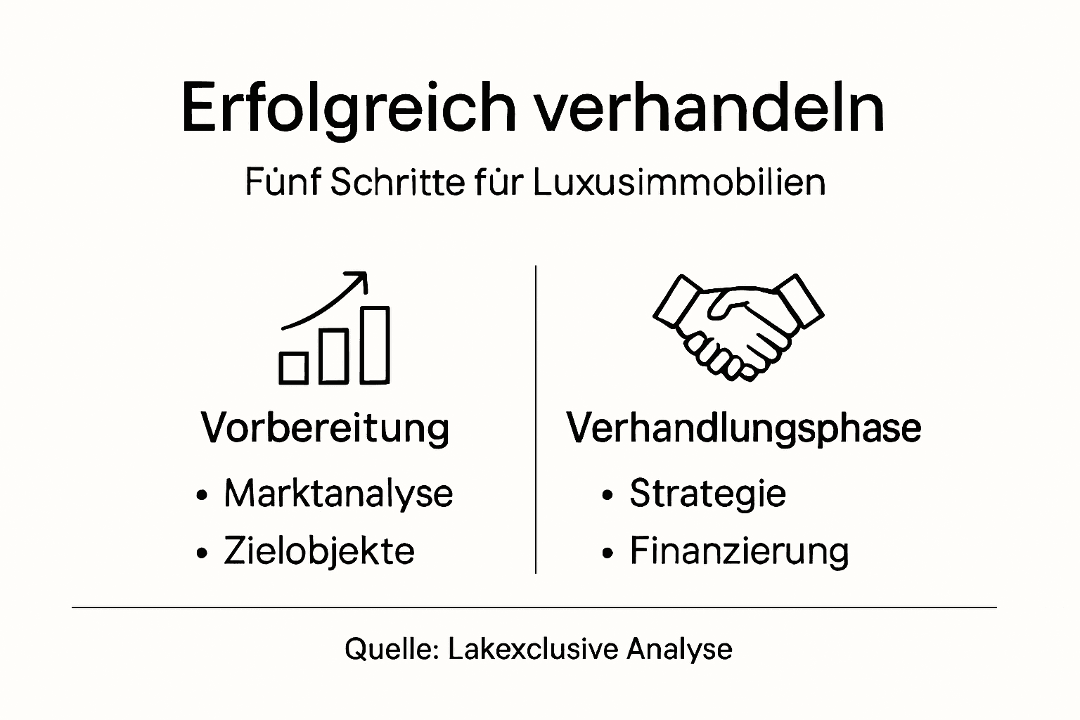 Übersicht: So verhandeln Sie erfolgreich beim Immobilienkauf – Schritt für Schritt erklärt