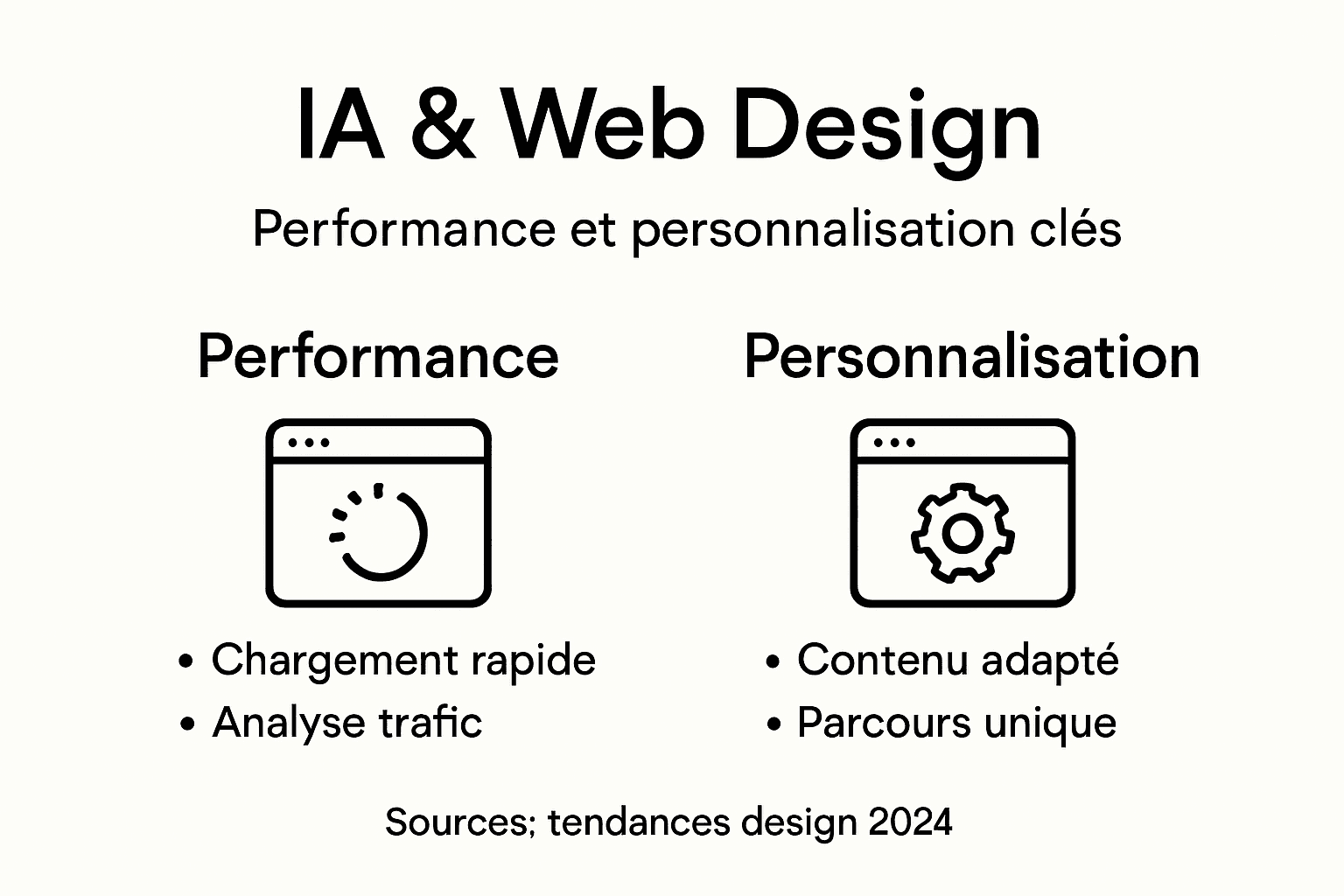Visuel : comment l’intelligence artificielle révolutionne la personnalisation des sites web