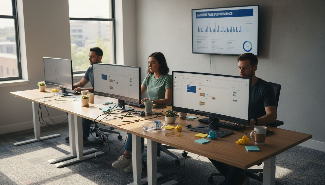 Team builds campaign using no-code CMS tools