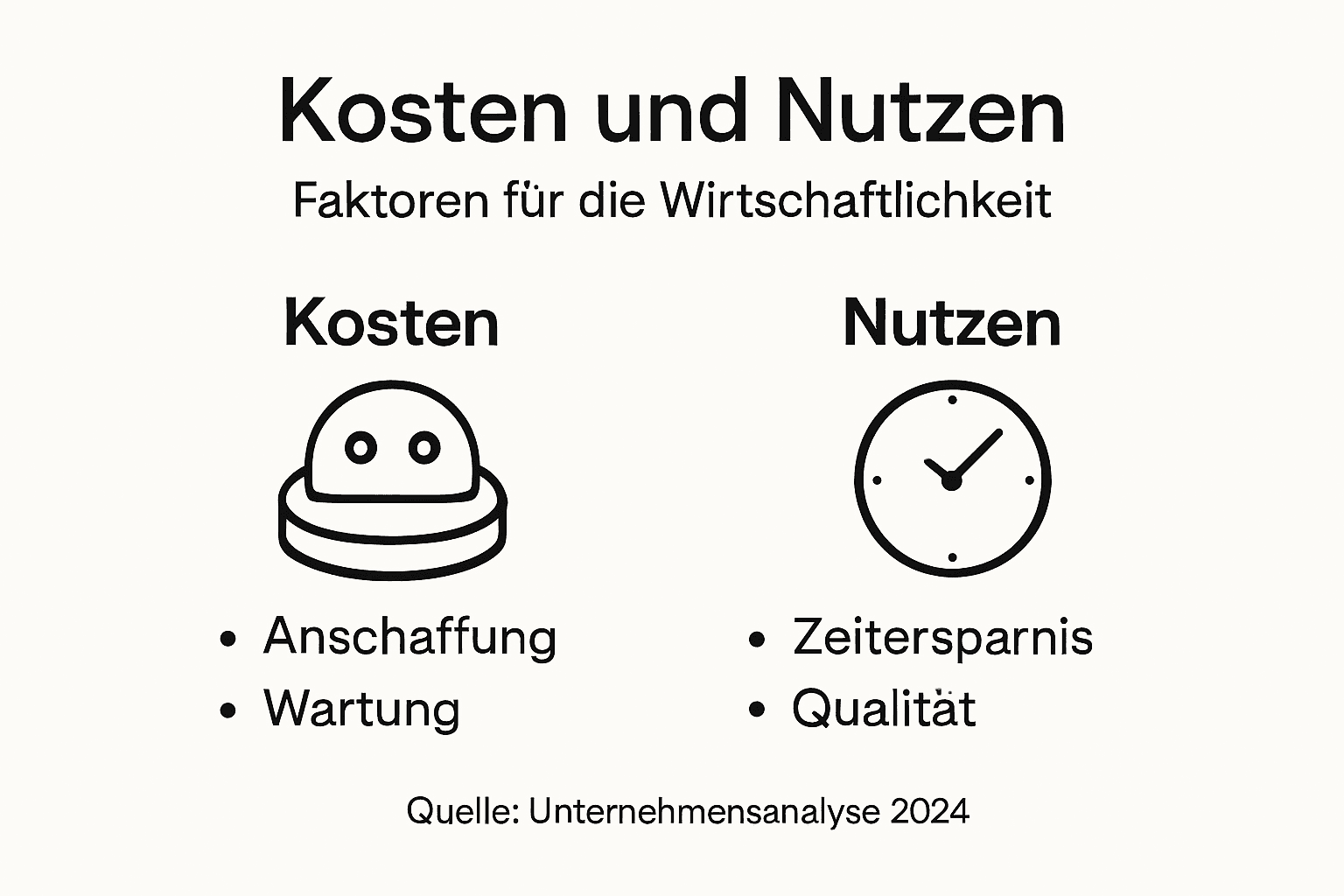 Wirtschaftlichkeit von Reinigungsrobotern: Investition oder Risiko? 3 Infografik: Was kosten Reinigungsroboter – und lohnt sich die Anschaffung?