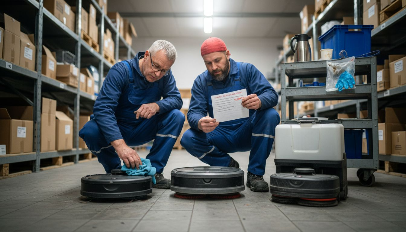 Reinigungsroboter Auswahl Anleitung: Effiziente Entscheidung 2 Fachleute nehmen verschiedene Saugroboter unter die Lupe und vergleichen ihre Funktionen und Leistungen.
