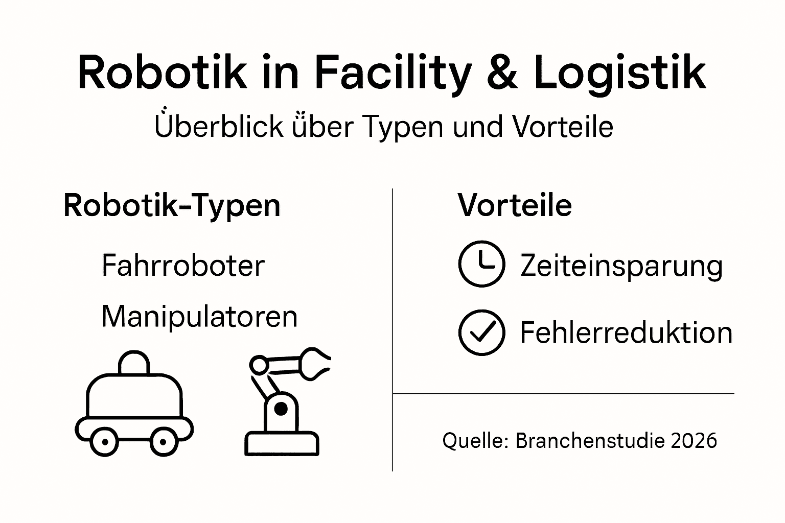Übersicht: Robotiklösungen und ihre Vorteile in der Intralogistik