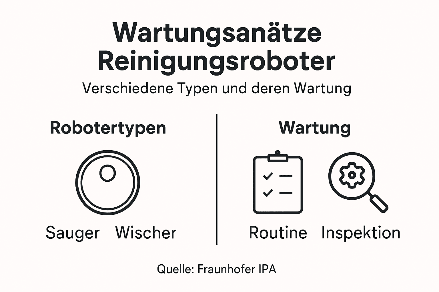 Wartung von Reinigungsrobotern: Effizienz und Langlebigkeit 2 Übersicht: Verschiedene Arten von Reinigungsrobotern und Tipps zur Pflege