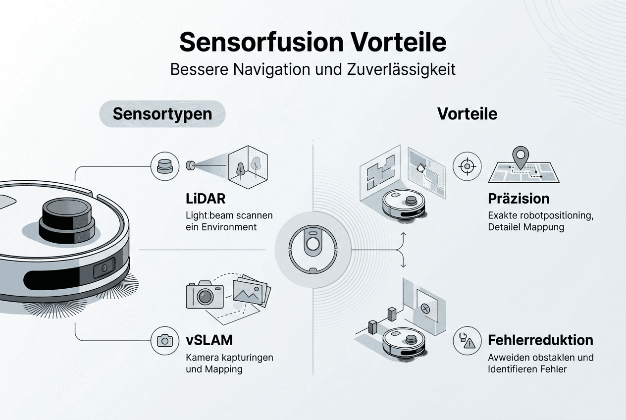 Übersicht: Sensorfusion und ihre Vorteile auf einen Blick