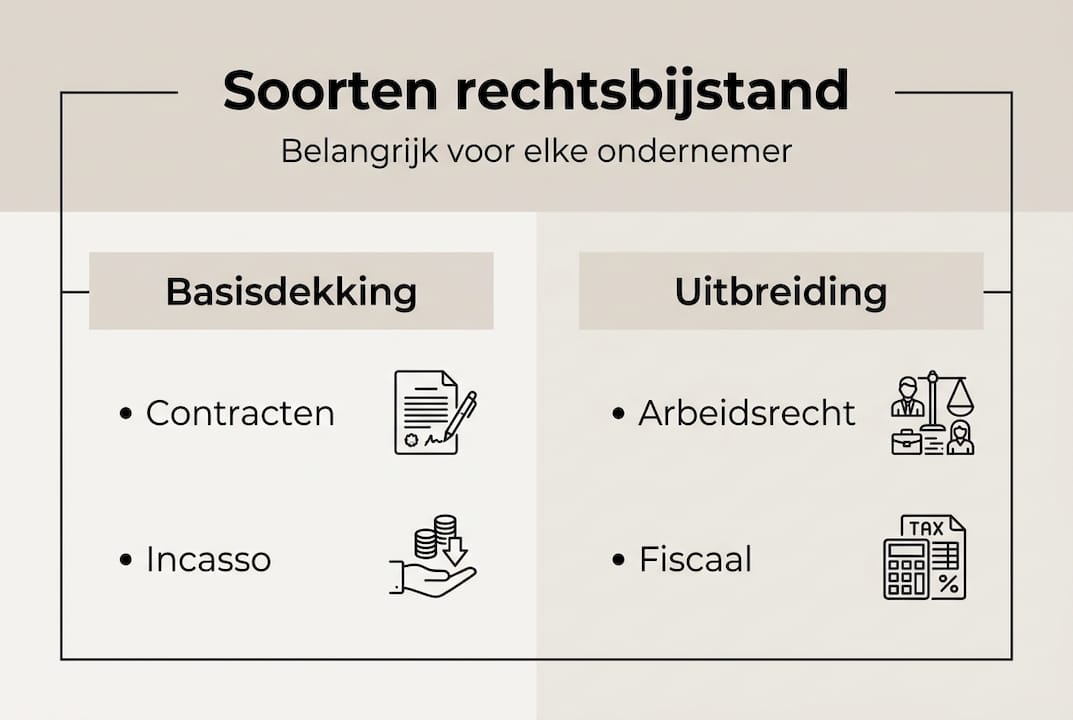 Overzicht: Welke soorten rechtsbijstandverzekeringen zijn er?