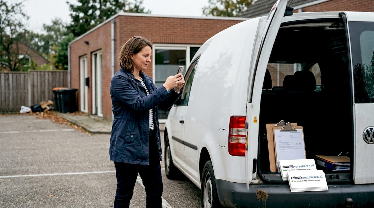 Ondernemer sluit buiten de zaak een verzekering af voor zijn bedrijfsauto