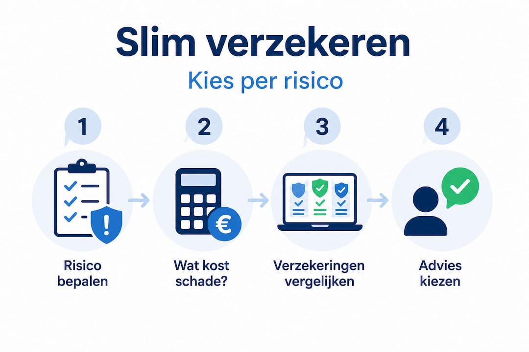 Handige infographic met slimme verzekeringstips voor beginners