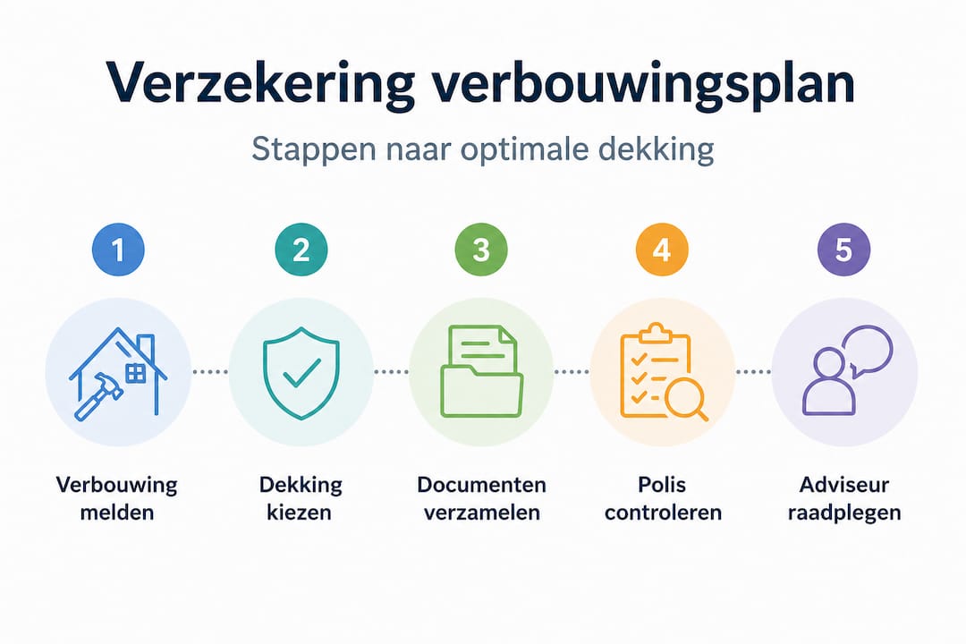 Infographic: stap-voor-stap je vastgoed verzekeren