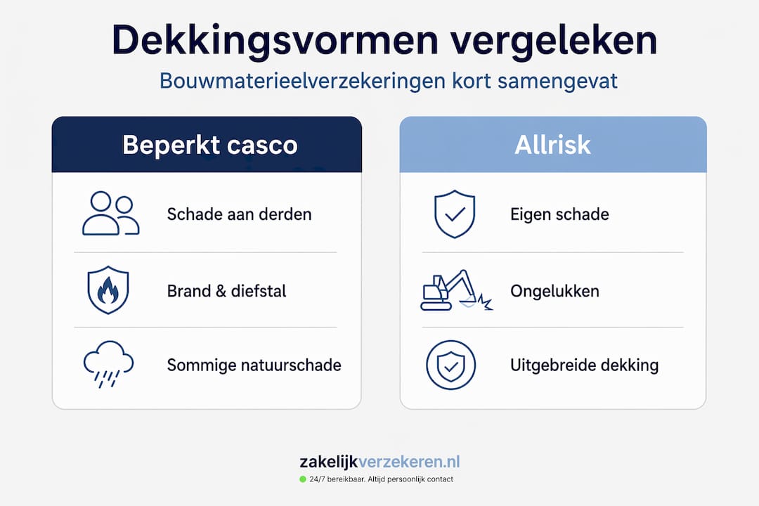 Overzicht: Beperkt casco of allrisk autoverzekering – wat zijn de verschillen?