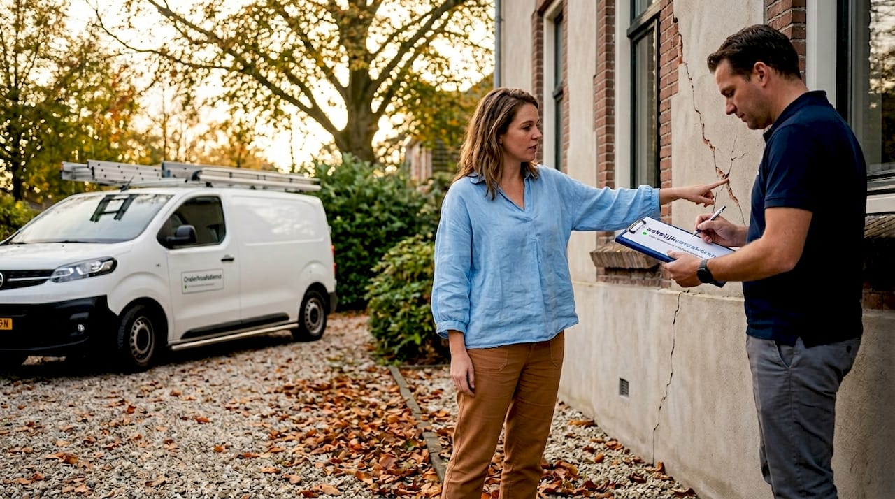 Samen het bedrijfspand bekijken: ondernemer en taxateur aan de slag