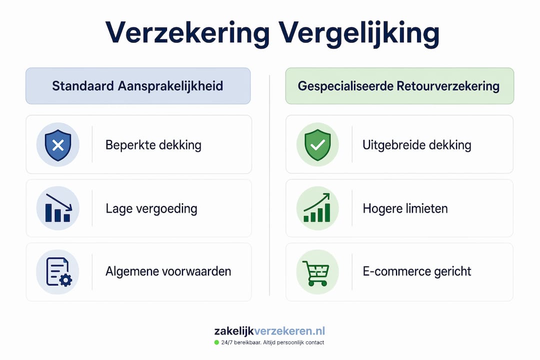 Infographic: standaardverzekering tegenover maatwerkverzekering – een overzichtelijke vergelijking