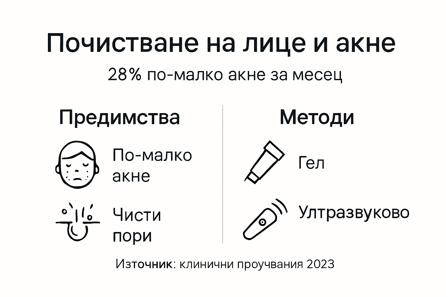Инфографика: как почистването на лицето помага в борбата с акнето