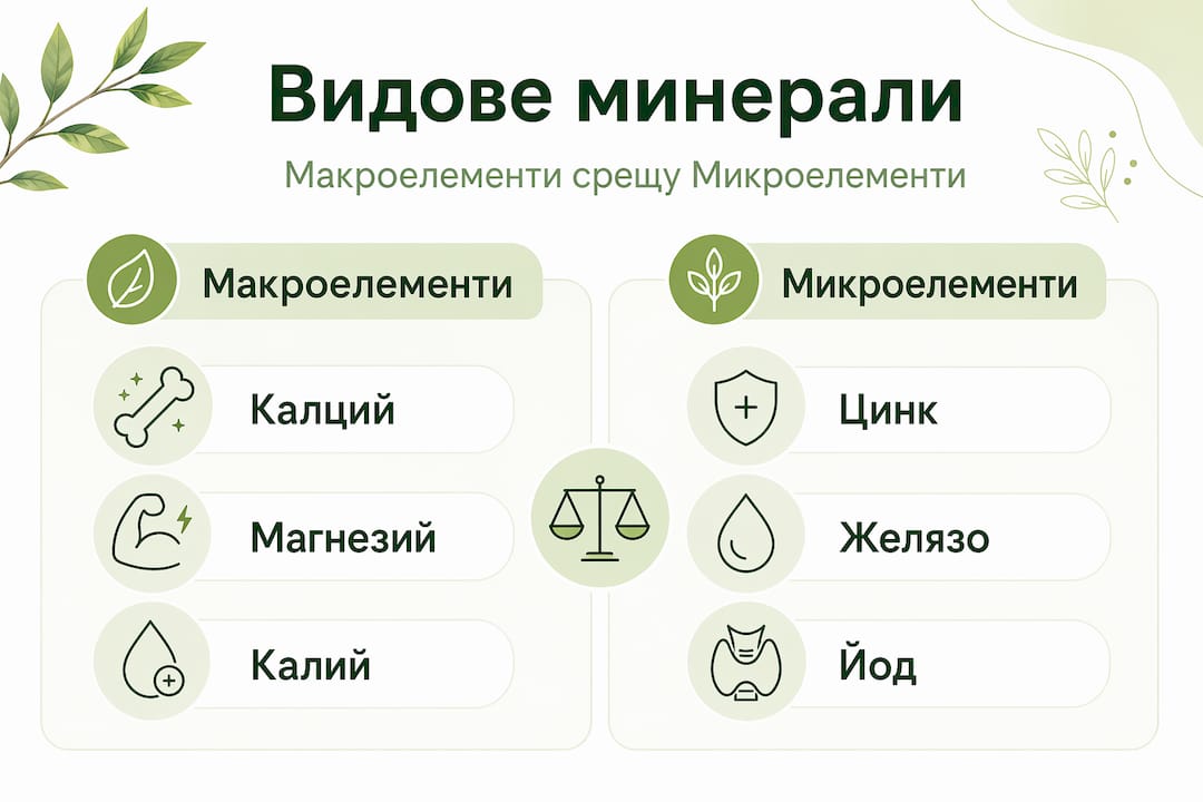 Разлики между макроелементи и микроелементи: основни примери и какво ги отличава