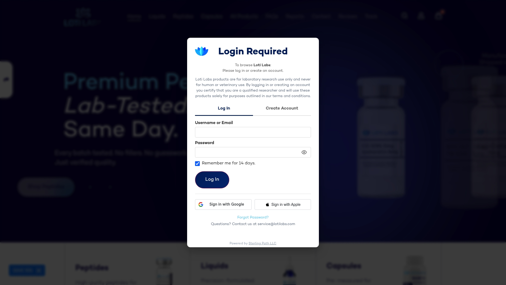 Product Screenshot