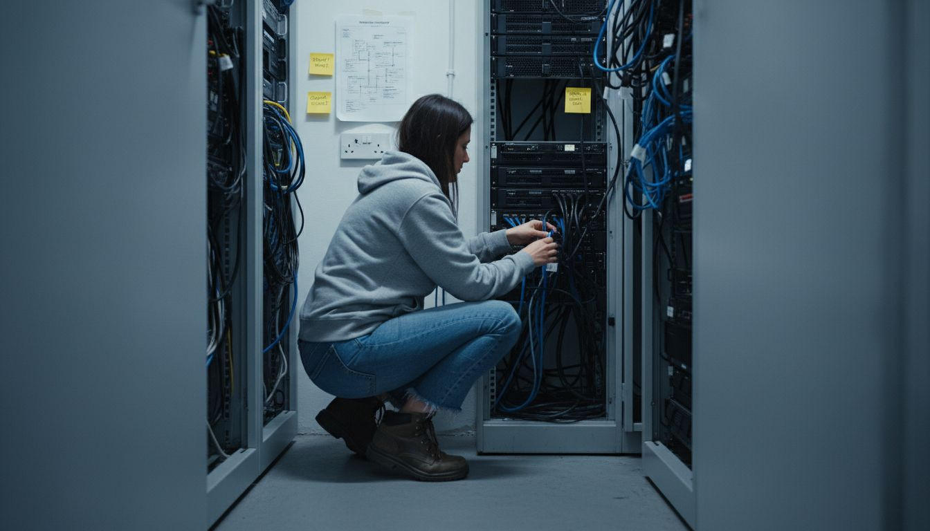 Specialist working on asset data integration