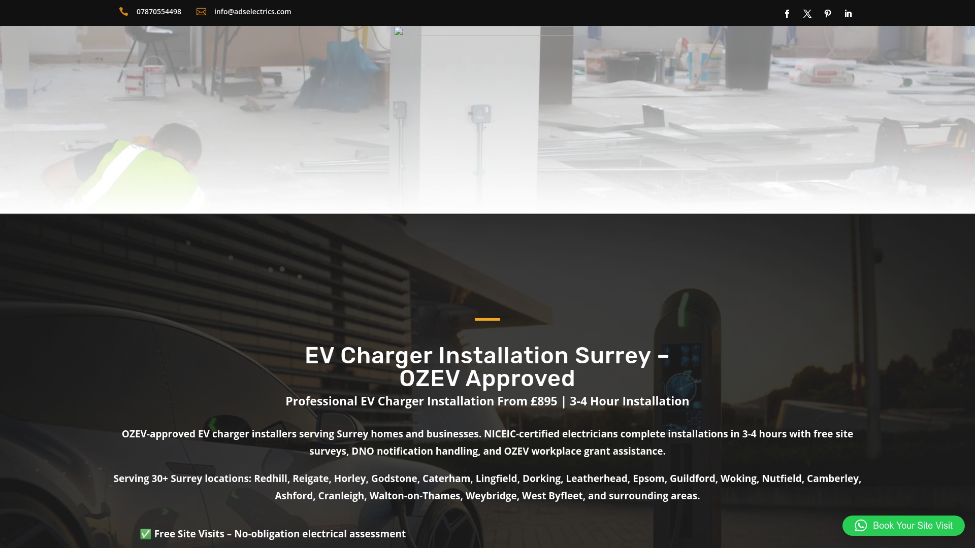 https://adselectrics.com/electric-vehicle-charger-installation-redhill-surrey