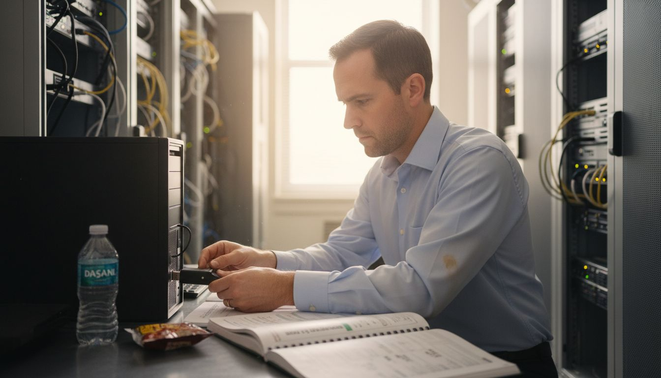 Installing security controls in IT office