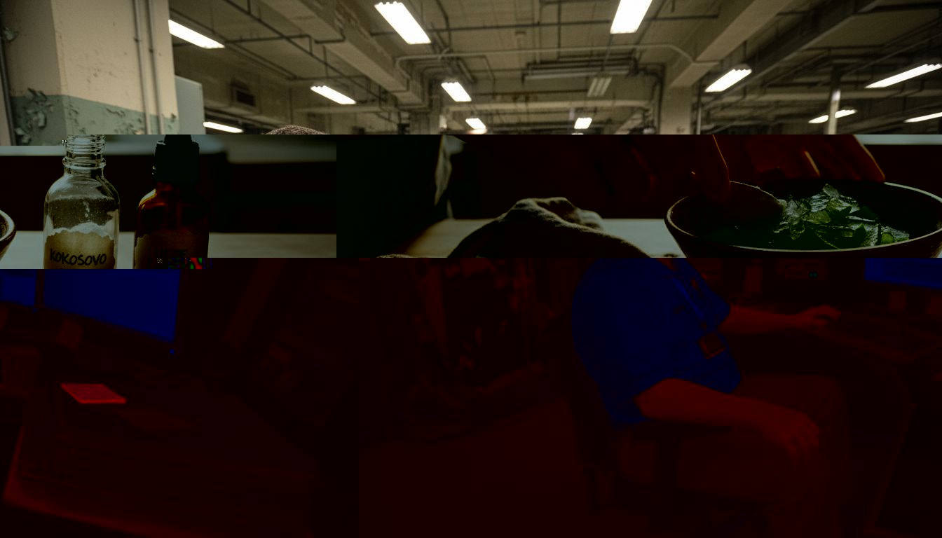 Engineer monitoring industrial cybersecurity control room