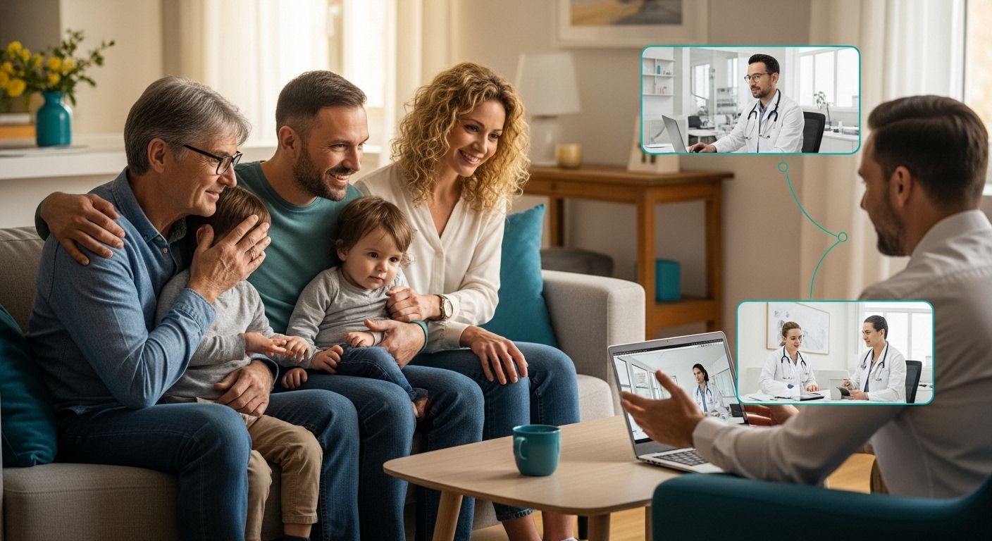 digitale Betreuung Patient Zuhause