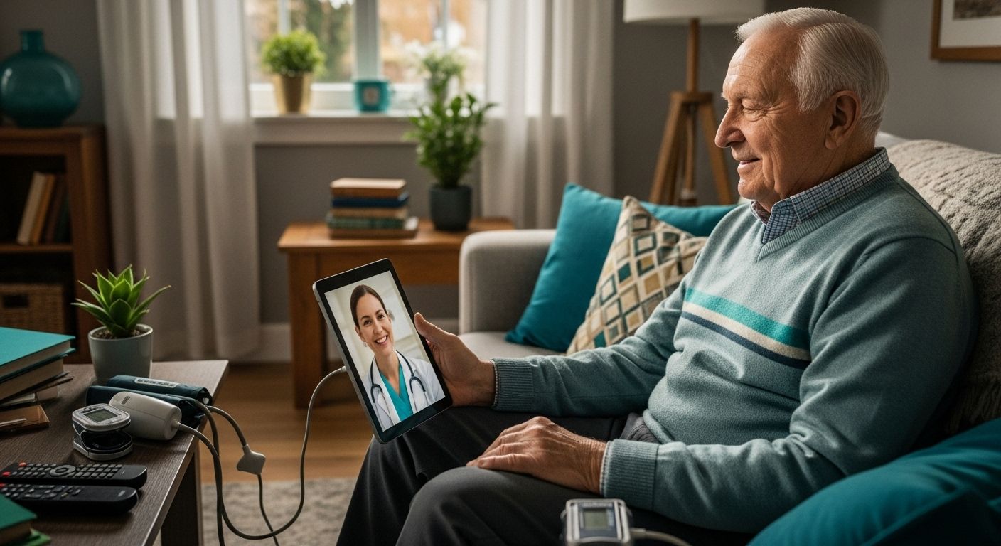 telemedizin zuhause patient
