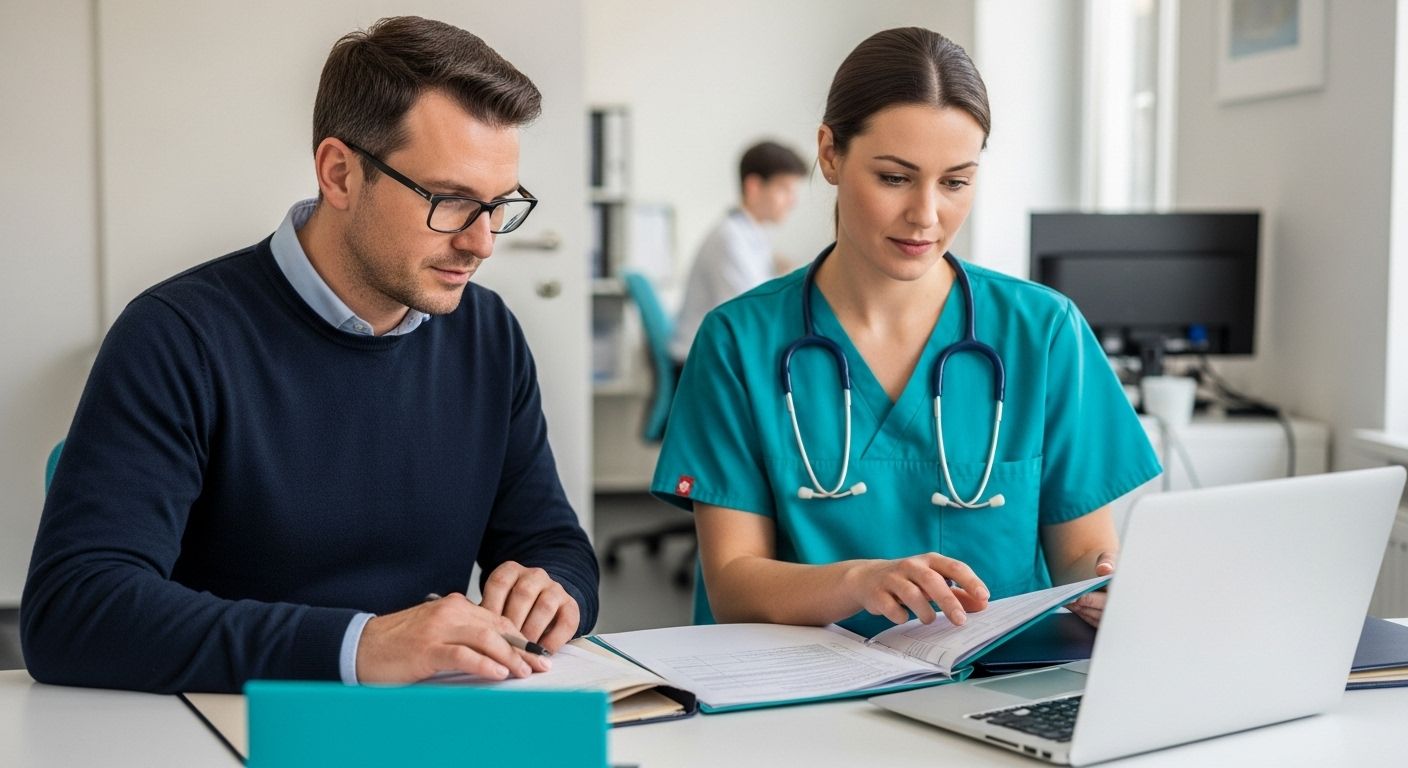 arztpraxis datenschutz teamwork