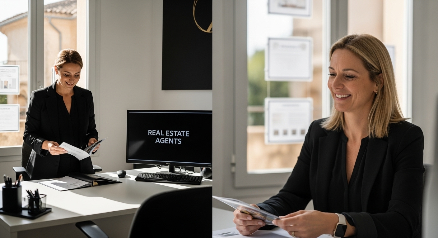 Mallorca real estate agent office