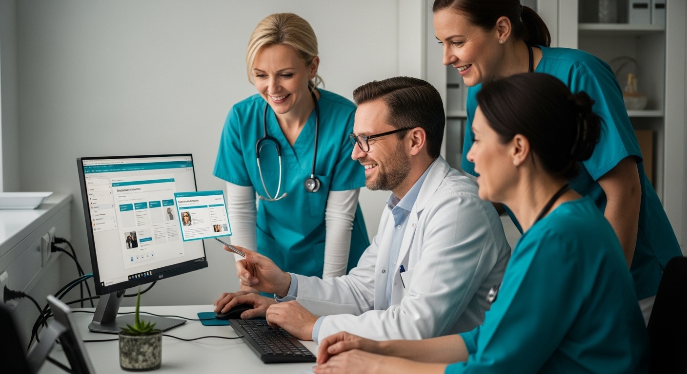 Patientenakte digitale Zusammenarbeit